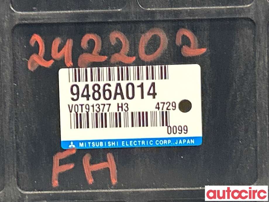 Styreenhet diverse til Mitsubishi Outlander 2015-->> (Type III, Fase 2)  (MITSUBISHI|9486A014)