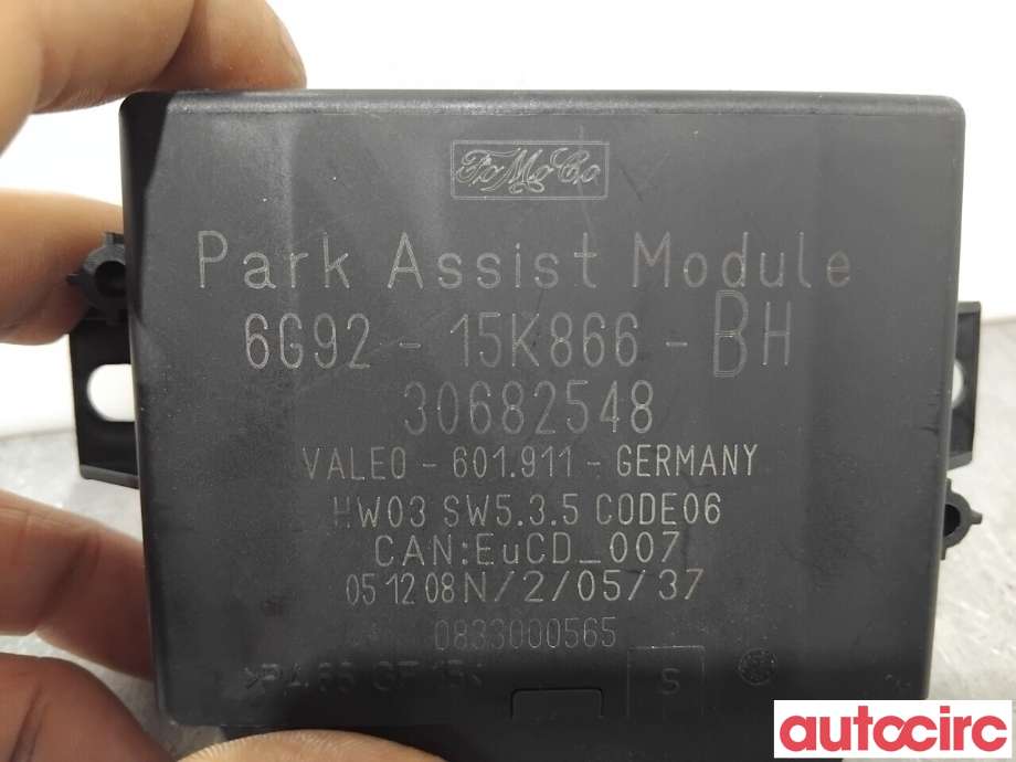 Styreenhet parkering til Volvo XC60 2008-2013 (Type I, Fase 1)  (VOLVO|31341090|601911|30682548)