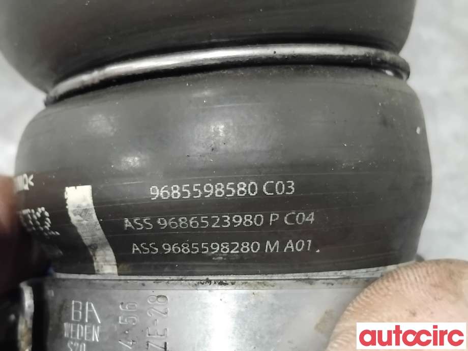 Turbo rør til Peugeot 4008 2012-2017  (PEUGEOT|0382PJ||9685598580)