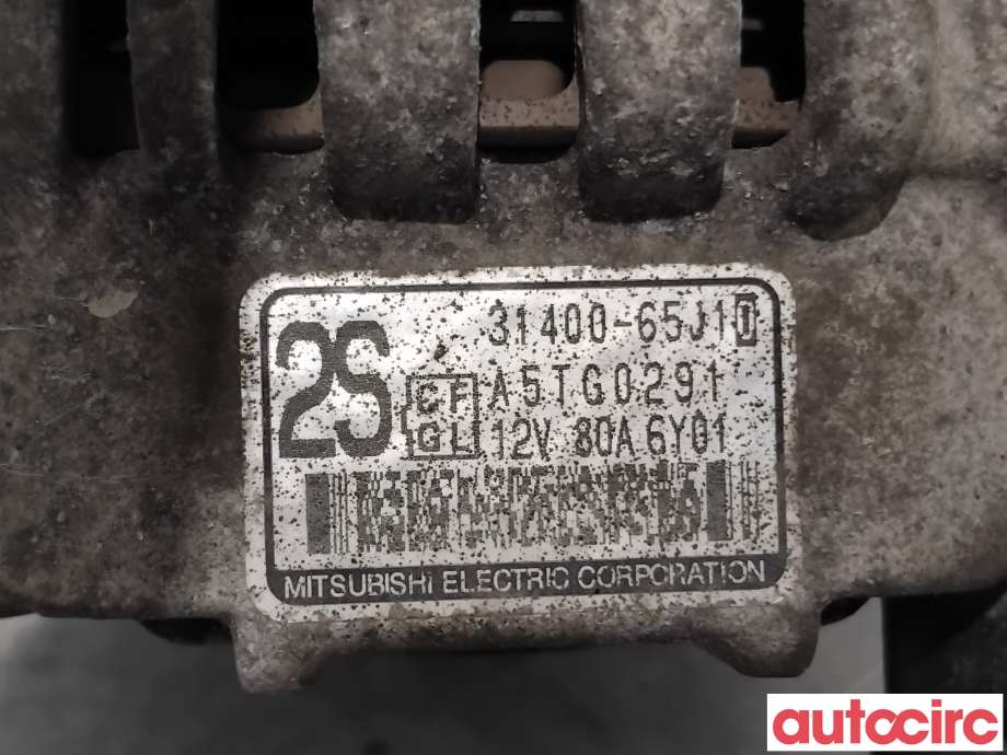 Dynamo til Suzuki Grand Vitara 2005-2015 (Type III) (SUZUKI|34100-65J10|A5TG0291|31400-65J10)