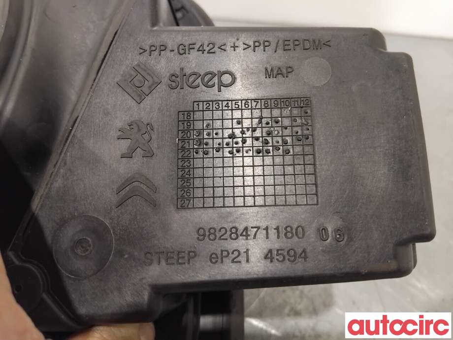 Batterilader inntak/luke til Peugeot 208 2019-->> (Type II)  (PEUGEOT|9828471180|)