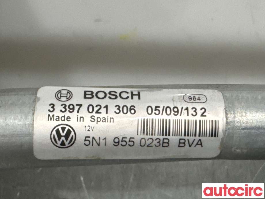 Viskermotor frontrute til VW Tiguan 2011-2016 (Type I, Fase 2)  (VOLKSWAGEN|5N1955023D|1397220643|5N1955023F)