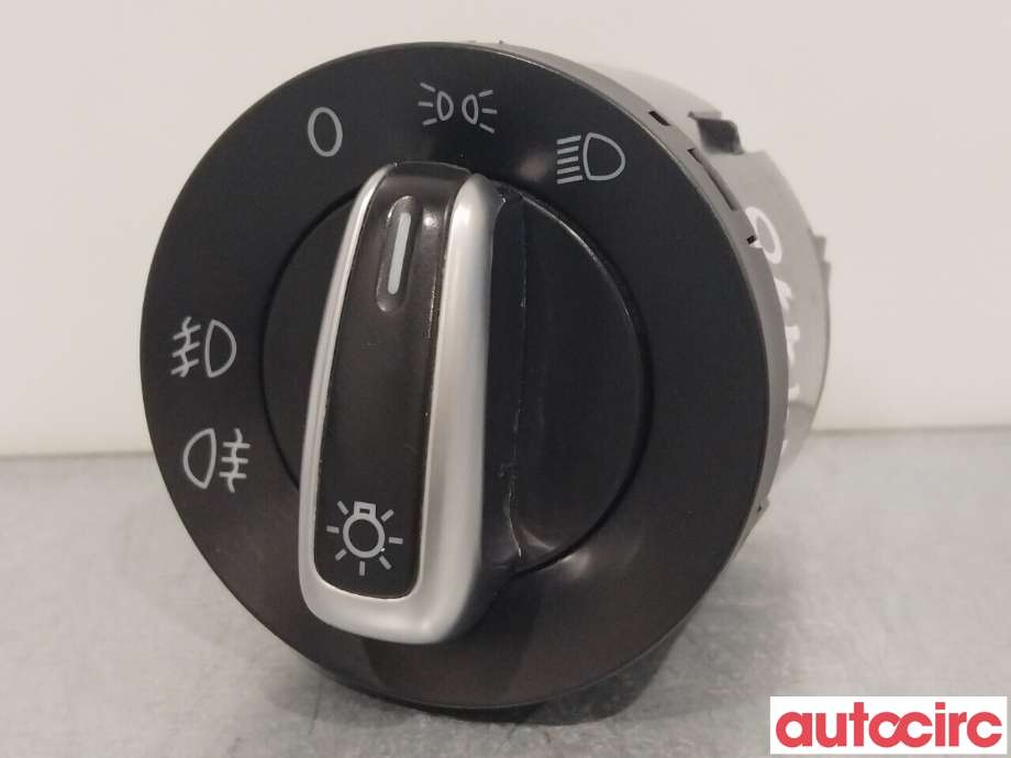 Bryter lys til VW Golf VI 2008-2012 (VOLKSWAGEN|3C8941431C|)