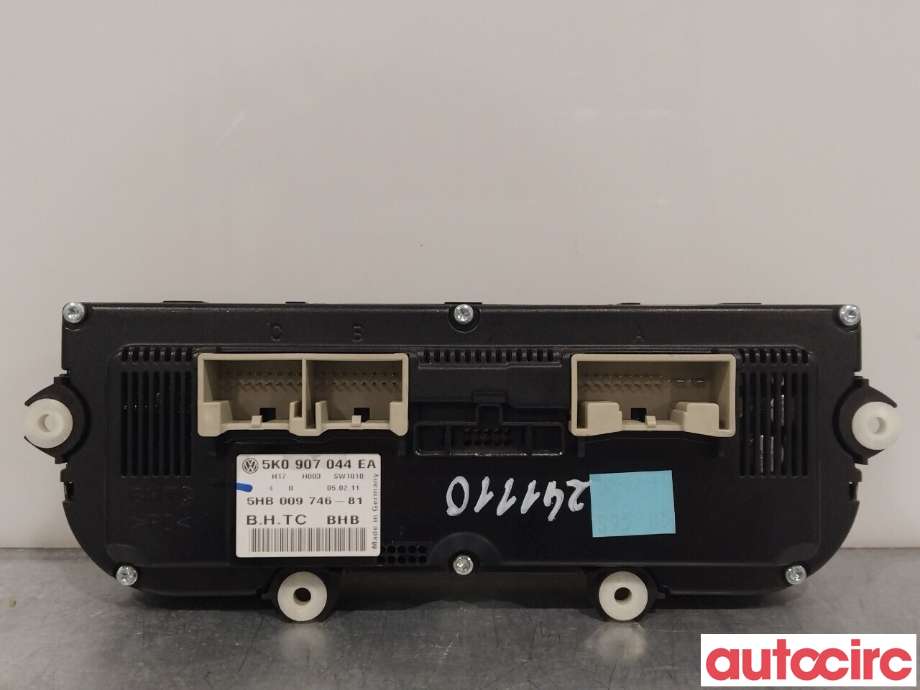 Varmeapparat betjening til VW Golf VI 2008-2012 (VOLKSWAGEN|5K0907044EA)