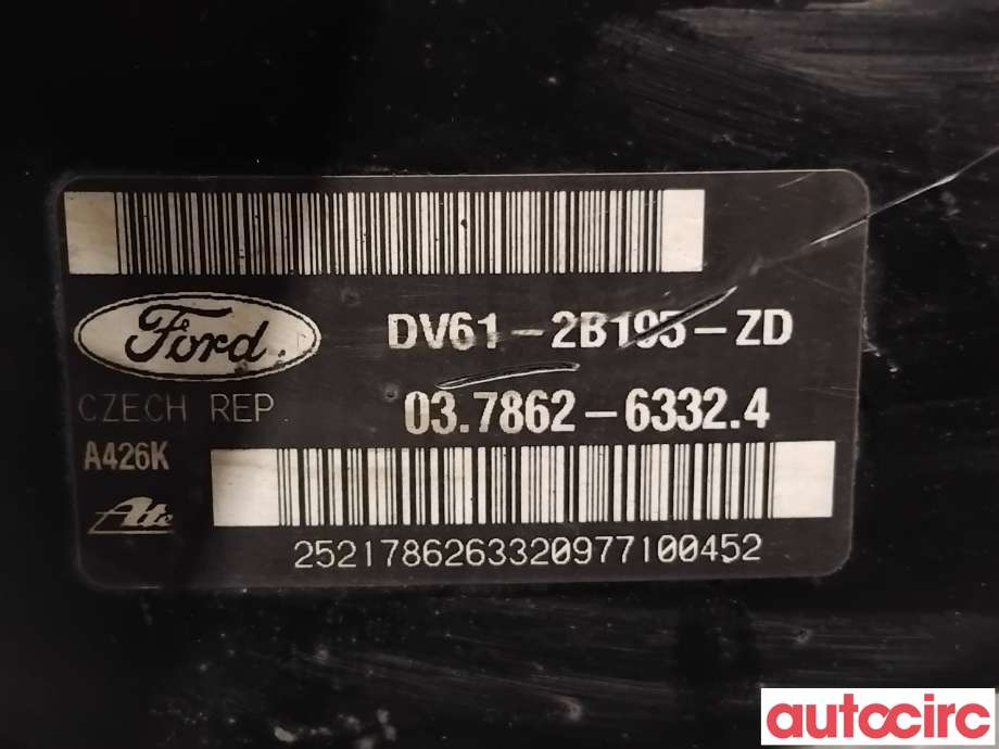 Bremsekraft-forsterker til Ford C-Max 2015-2019 (Type II, Fase 2) (FORD|2258870|037862-63324|DV61-2B195-ZD)