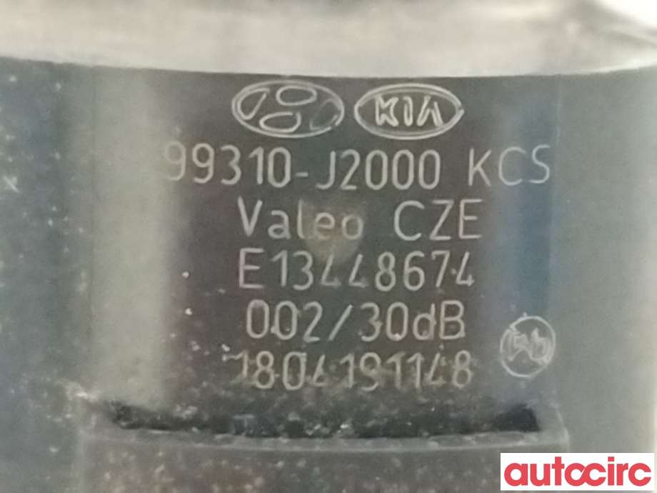 Parkeringssensor foran til Kia e-Soul 2019-->> (Type III)  (KIA|99310J2000KCS)