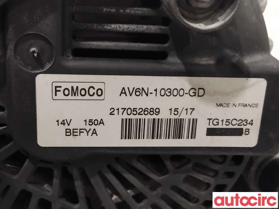 Dynamo til Ford C-Max 2015-2019 (Type II, Fase 2)  (FORD|2260730|TG15C234|1857696)