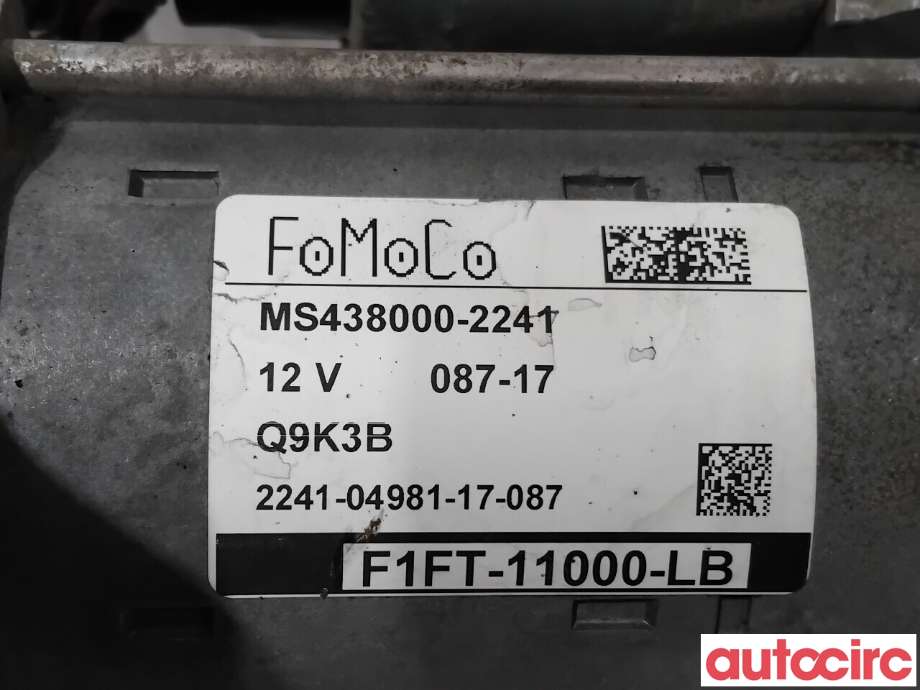 Starter diesel til Ford C-Max 2015-2019 (Type II, Fase 2)  (FORD|2415030|MS438000-2241|F1FT-11000-LB)