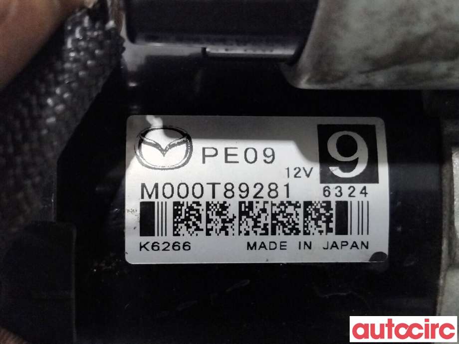 Starter til Mazda CX-3 2015-2022 (MAZDA|PE09-18-400|M000T89281|PE09)