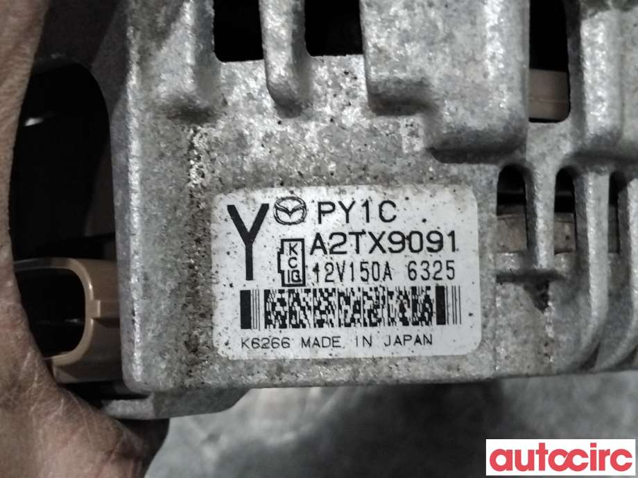 Dynamo til Mazda CX-3 2015-2022 (MAZDA|PY1C-18-300|A2TX9091|PY1C)