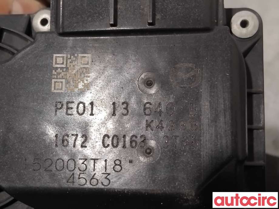 Spjeldhus til Mazda CX-3 2015-2022 (MAZDA|PE01-13-640B||PE0113640B)