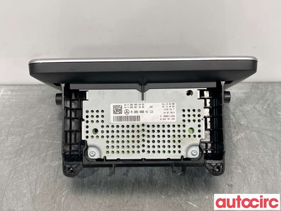 Multimedia display (MCU - Media Controller Unit) til Mercedes C-Klasse 2014-2018 (Fase 1) (W205) (W205) (MERCEDES|A2059004113|)