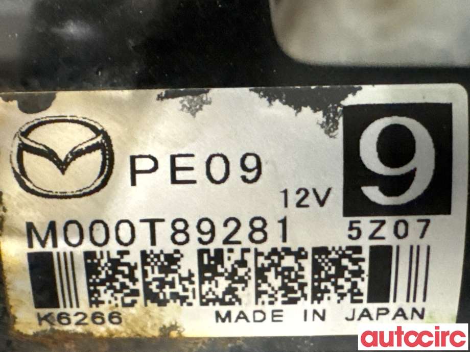 Starter til Mazda CX-3 2015-2022 (MAZDA|PE09-18-400|M000T89281|PE09)