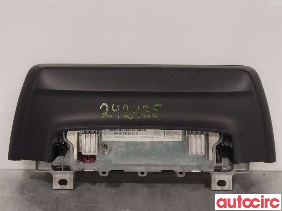 Multimedia display (MCU - Media Controller Unit) til BMW 3-Serie 2012-2018 (F30/F31/F34) (F30/F31/F34) (BMW|65509270393)