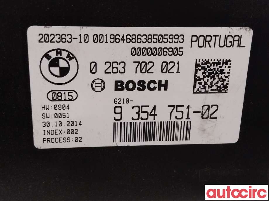 Multimedia display (MCU - Media Controller Unit) til BMW 2-Serie 2014-2021 (F22/F23) (F22/F23) (BMW|62309825224|0263702021|9354751-02)