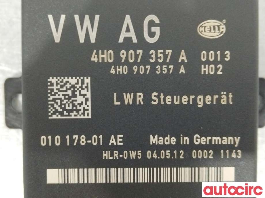 Styreenhet xenon/ballast til Audi A6 2011-2014 (Type IV, Fase 1) (C7) (C7) (AUDI|4H0907357A)