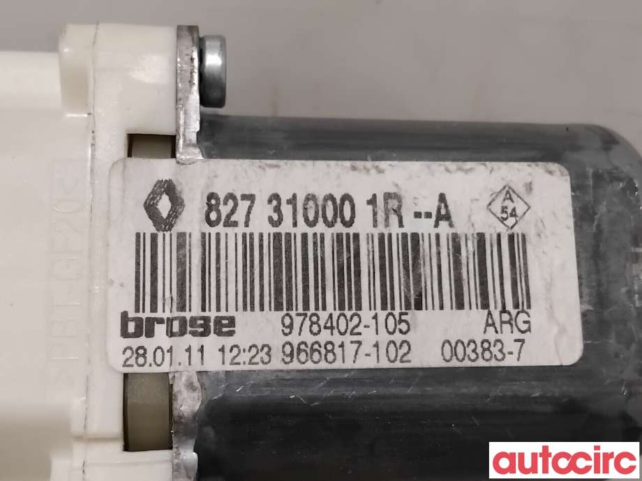 Ruteheis venstre bak til Renault Laguna 2011-2014 Type III, Fase 2  (RENAULT|802170002R|130822330|827310001R)