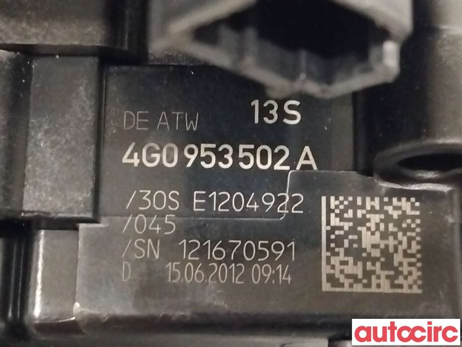 Bryter combi til Audi A7 2010-2014 (Type I, Fase 1)  (AUDI|4G8953502A)
