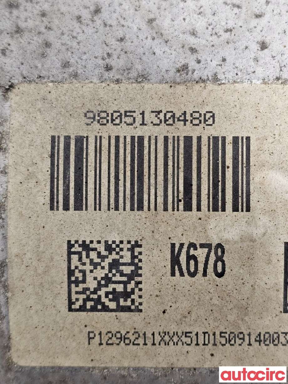 Katalysator til Peugeot Partner 2015-2019 (Type II, Fase 2)  (PEUGEOT|9805130480|TRPSAK678|9823467180)