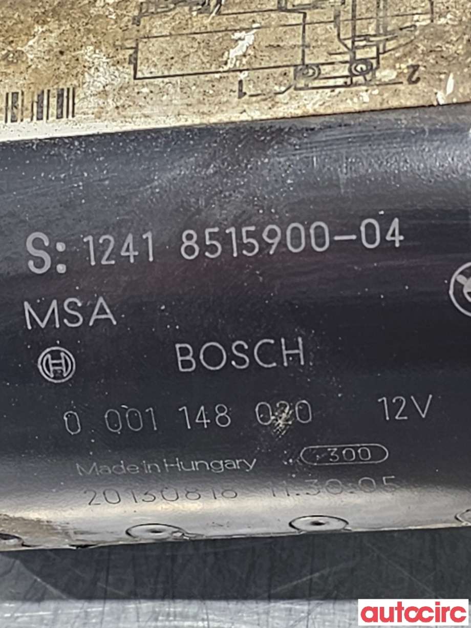 Starter diesel til BMW X5 2013-2018 (F15) (F15) (BMW|12418515900|0001148020)