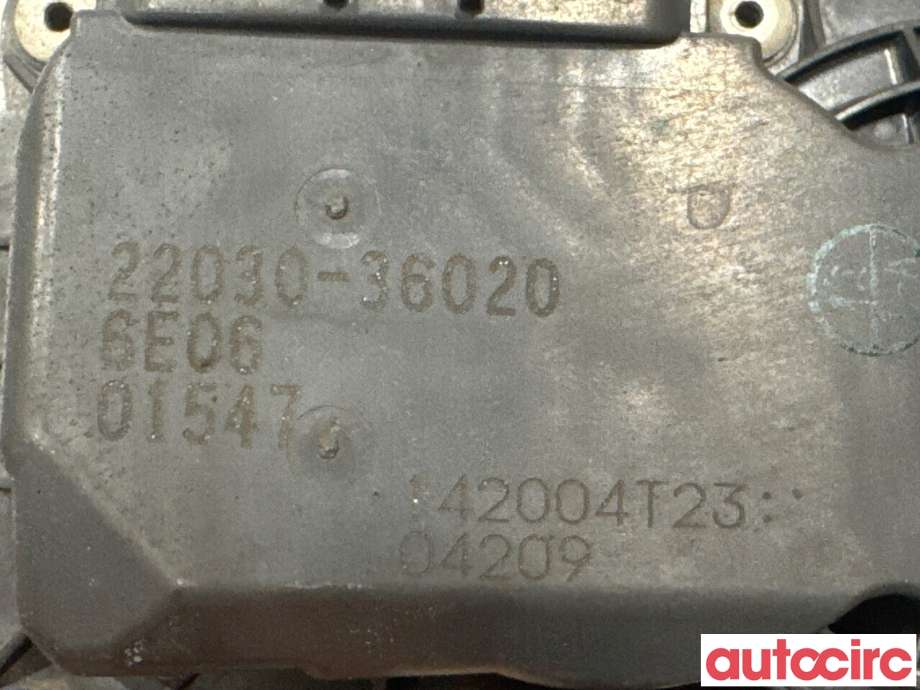 Spjeldhus til Toyota RAV4 2016-2019 (Type IV, Fase 2) (TOYOTA|2203036020||22030-36020)