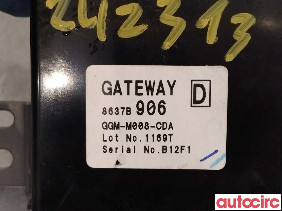 Diverse deler til Mitsubishi Outlander 2015-->> (Type III, Fase 2) (MITSUBISHI|8637D046|GGM-M008-CDA|8637B906)