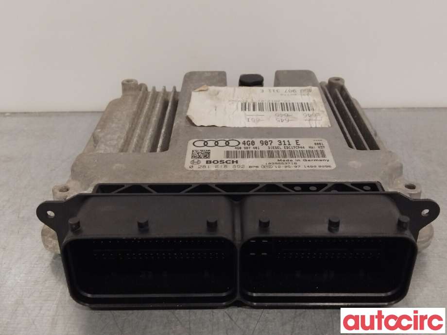 Styreenhet motor til Audi A6 2011-2014 (Type IV, Fase 1) (C7) (C7) (AUDI|4G0907311E)