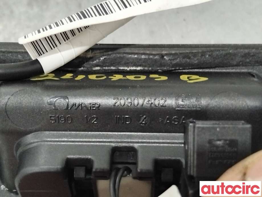 Bakluke/bakdør håndtak til Opel Astra J 2010-2015 (OPEL|13390037|20907402|39022756)