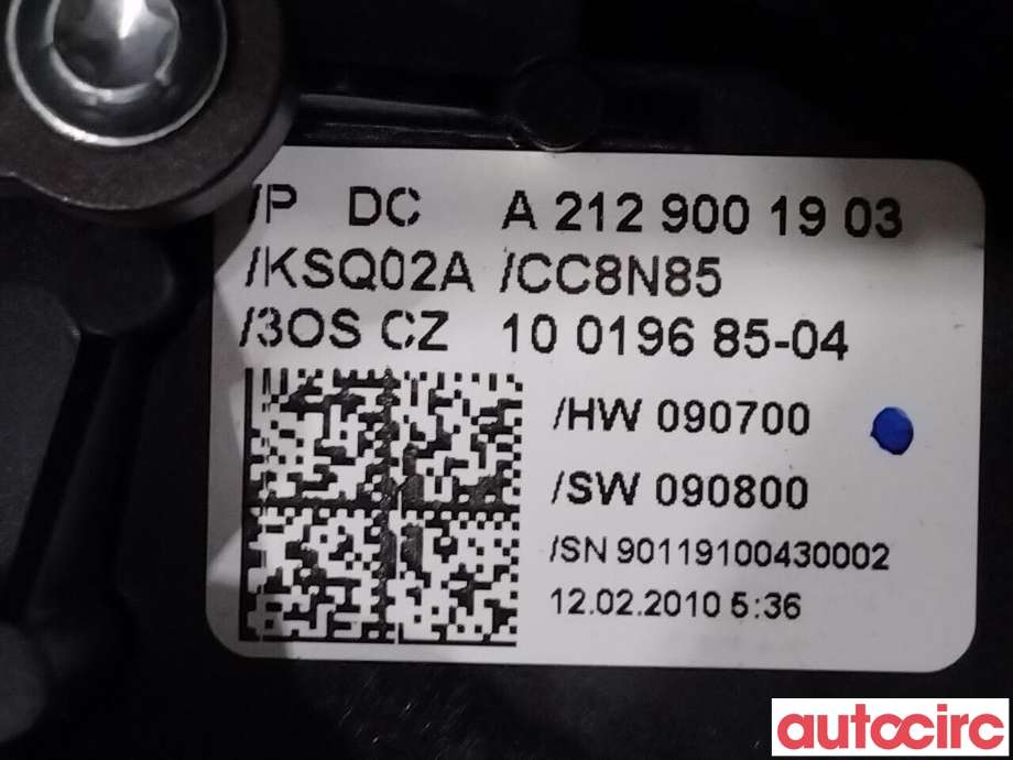Bryter combi til Mercedes E-Klasse 2009-2013 (Fase 1) (W212) (W212) (MERCEDES|A2129001903)