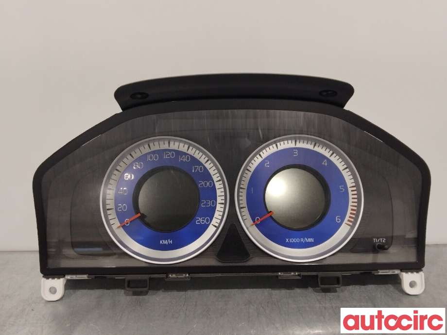 Instrumentpanel til Volvo V60, 2010-2013 (Type I, Fase 1)  (VOLVO|36001888)