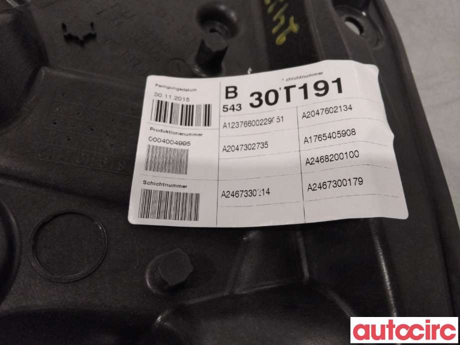 Ruteheis til Mercedes B-Klasse 2011-2018 (W246) (W246) (MERCEDES|A2467300600|)