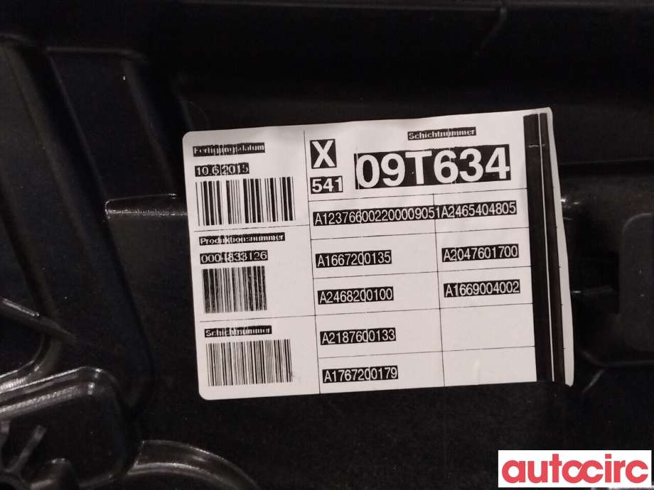 Ruteheis til Mercedes B-Klasse 2011-2018 (W246) (W246) (MERCEDES|A2467205700||A1767200179)