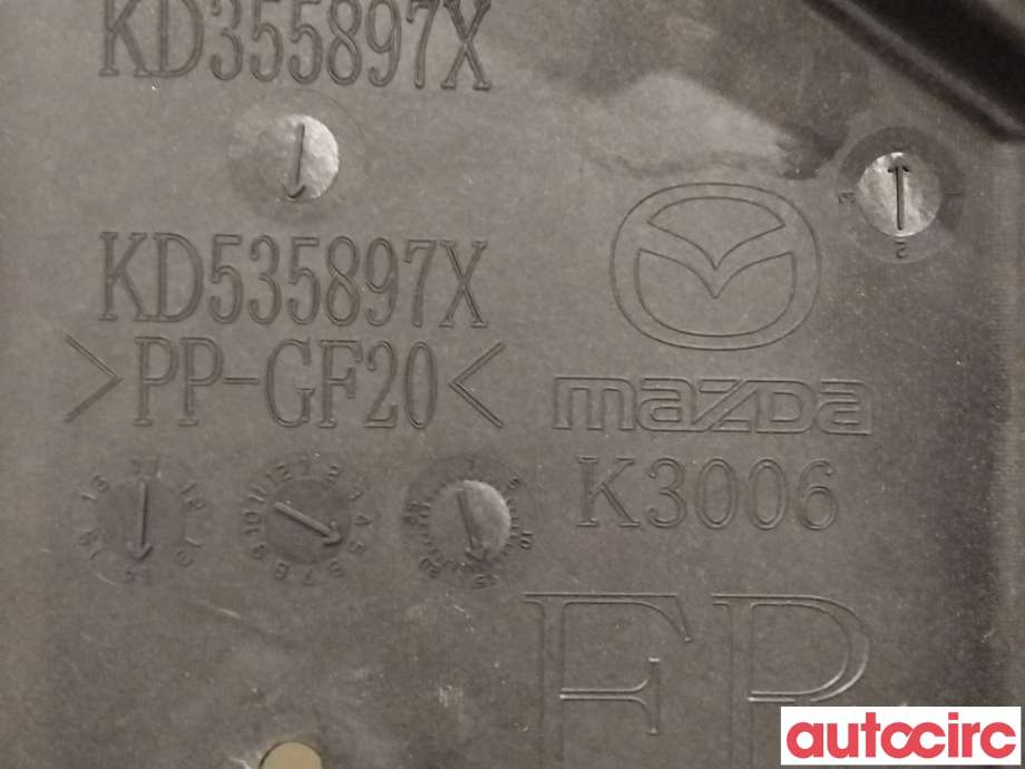Ruteheis til Mazda CX-5 2012-2017 (Type I) (MAZDA|KD53-58-590||KD535897X)