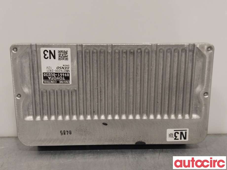 Styreenhet motor til Toyota Yaris 2014-2020 (Type III, Fase 2)  (TOYOTA|896610U230||89661-0U230)
