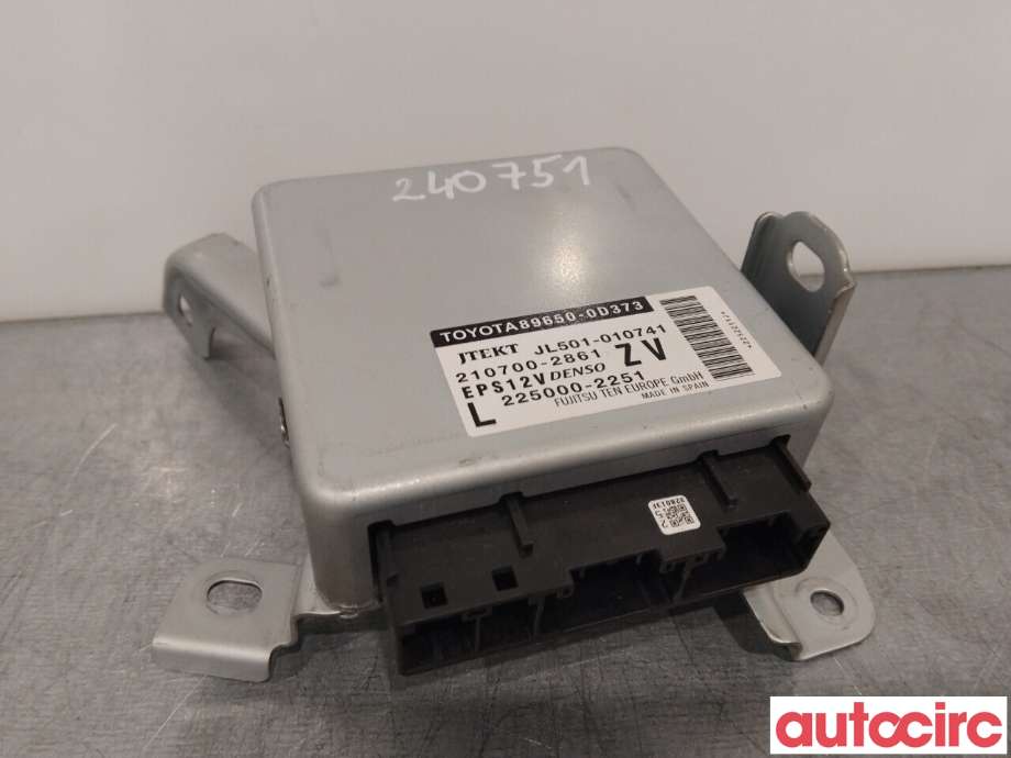 Styreenhet servo til Toyota Yaris 2014-2020 (Type III, Fase 2)  (TOYOTA|896500D373)