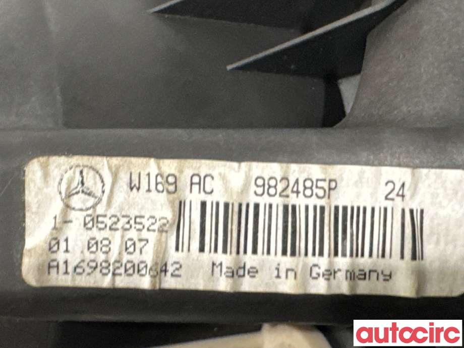 Varmeapparat motor til Mercedes A-Klasse 2005-2012 (W169) (W169) (MERCEDES|A1698200642|)