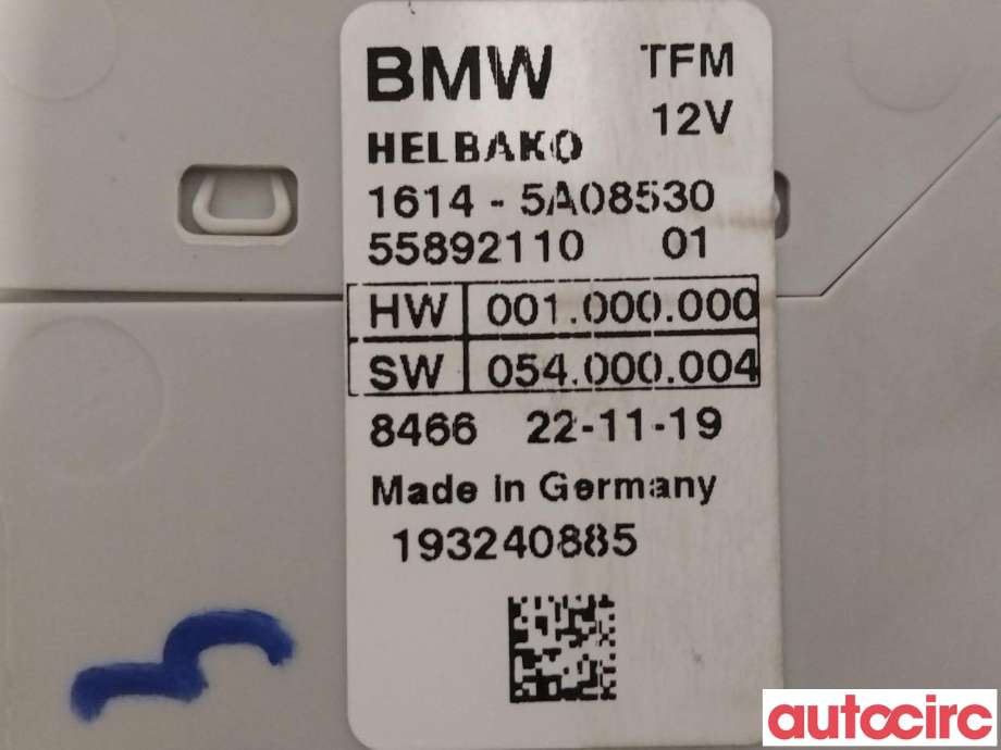 Styreenhet drivstoffpumpe til BMW 5-Serie 2017-->> (G30/G31) (G30/G31) (BMW|16145A08530)
