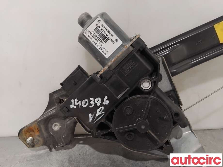 Ruteheis venstre bak til Peugeot 508 2011-2014 (Type I, Fase 1) (PEUGEOT|9223H5|0130822569|9806087180)
