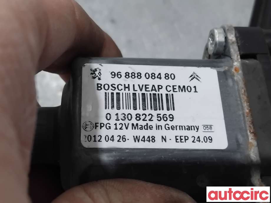 Ruteheis venstre bak til Peugeot 508 2011-2014 (Type I, Fase 1) (PEUGEOT|9223H5|0130822569|9806087180)