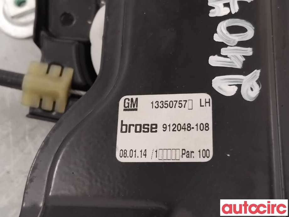 Ruteheis venstre foran til Opel Astra J 2010-2015 (OPEL|13350758|912048-108|13350757)