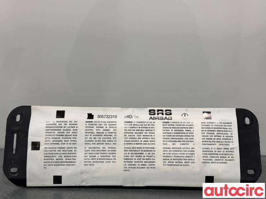 Airbag passasjer til Mercedes A-Klasse, 2005-2012 (W169) (W169) (MERCEDES|A1698600005)