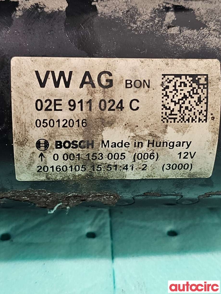 Starter diesel til VW Transporter / Caravelle 2015-2019 (T6) (T6) (VOLKSWAGEN|02E911024CX|0001153005|02E911024C)