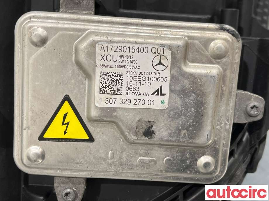 Frontlykt høyre xenon til Mercedes C-Klasse 2011-2014 (Fase 2) (W204) (W204) (MERCEDES|A2048203639|A2048205659)