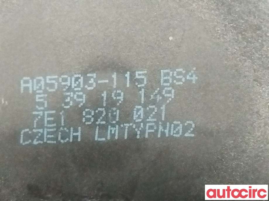 Varmeapparat motor til VW Transporter / Caravelle 2003-2009 (Fase 1) (T5) (T5) (VOLKSWAGEN|7H1820021B|7E1820021)