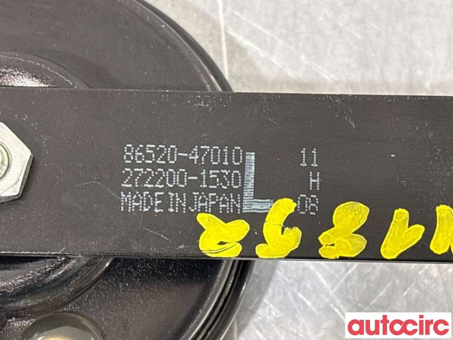 Horn/signalhorn til Toyota bZ4X 2022-->> (TOYOTA|8652047010|272200-1530|86520-47010)