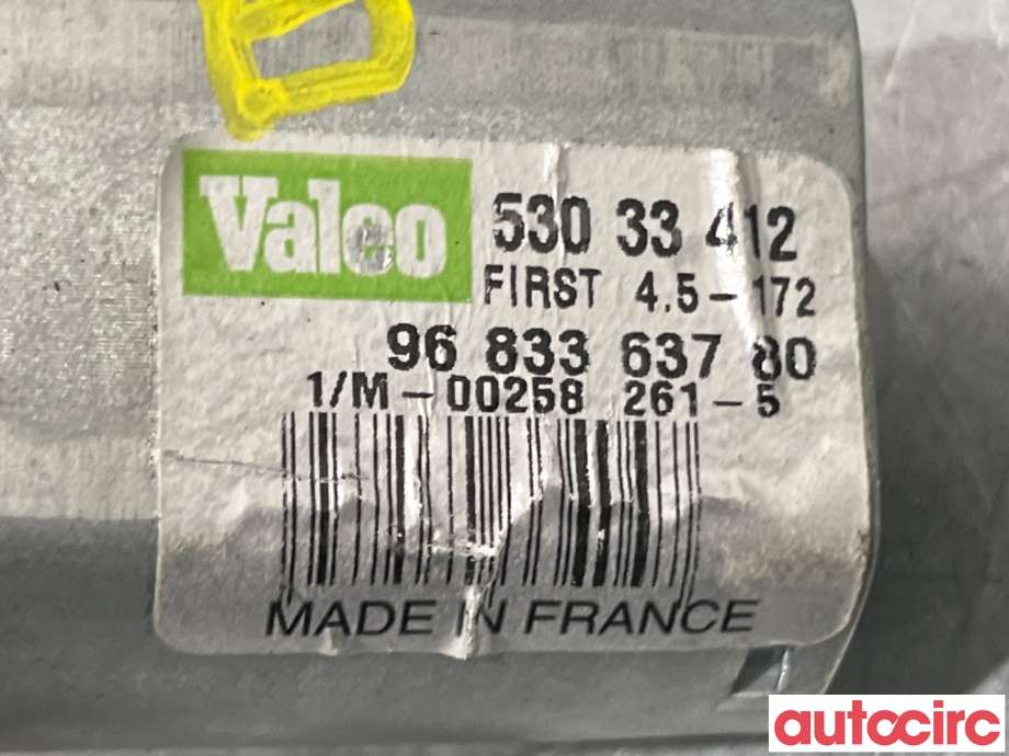 Viskermotor bakrute til Peugeot Partner 2015-2019 (Type II, Fase 2)  (PEUGEOT|6405LP|53033412|9840123780)