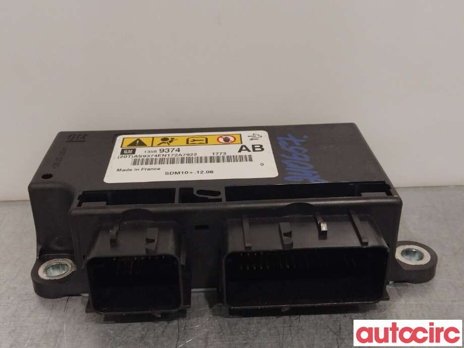 Airbag elektronikk til Opel Astra J 2010-2015  (OPEL|13599653|13589374)