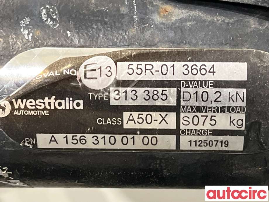 Hengerfeste til Mercedes GLA 2014-2020 (X156) (X156) (MERCEDES|A1563100200|313385|A1563100100)