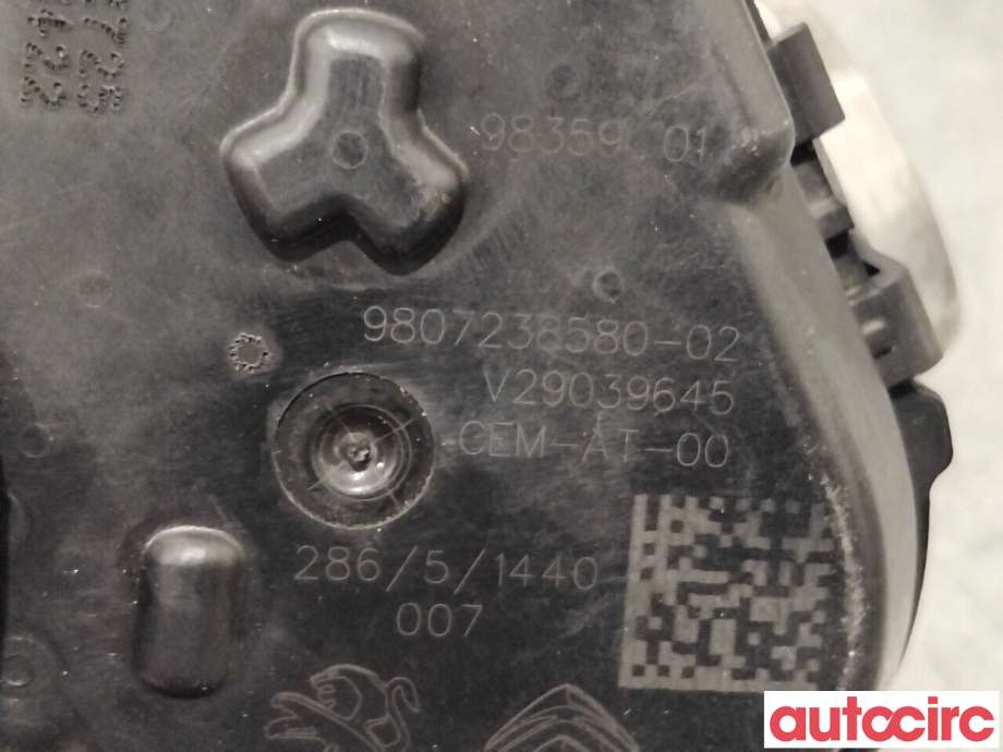Spjeldhus til Citroën C4 2011-2017 (Type II)  (CITROEN|9830301180|V29039645|9807238580)
