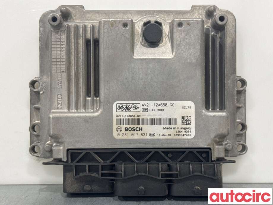 Styreenhet motor til Ford Fiesta 2008-2012 (Type VI, Fase 1) (FORD|1696531|0281017831|AV21-12A650-GC)